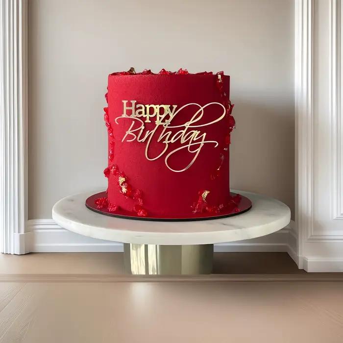 Décoration de gâteau joyeux anniversaire 3 pièces/5 pièces