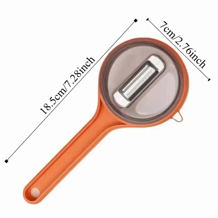 Couteaux à éplucher anti-éclaboussures avec rangement intégré