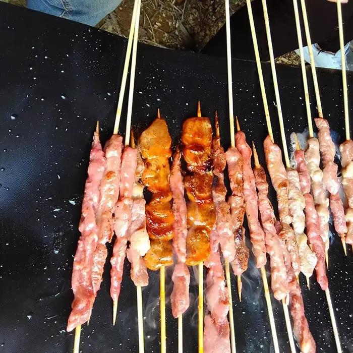 Polymères de gril de barbecue réutilisables