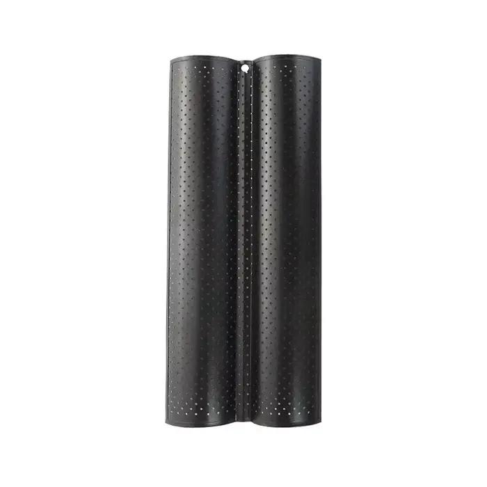 Plateau de cuisson 1 pièce pour baguettes, moule à pain, ustensile de pâtisserie antiadhésif en acier inoxydable pour la maison, baguettes moelleuses et savoureuses, outil de boulangerie à domicile