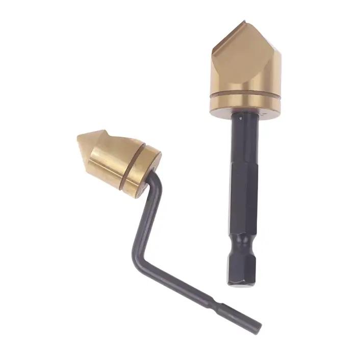 Couteau à chanfreiner 1651 BC1251 avec lame fraisée pour ébavurage et coupe pour artisanat et bricolage professionnel occassions spéciales