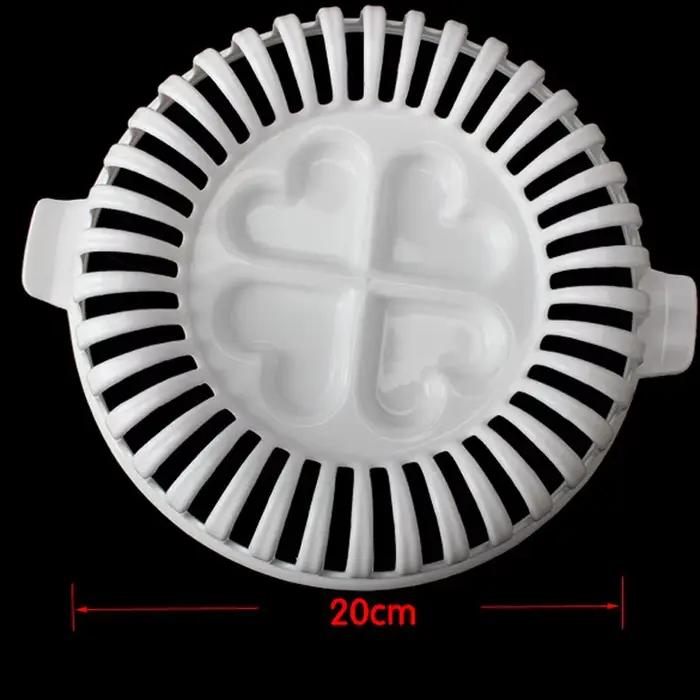 Plaque de cuisson sans graisse en plastique ABS pour pommes de terre croustillantes et chips saines à utiliser en cuisine et pour divers plats végétaux occasions spéciales