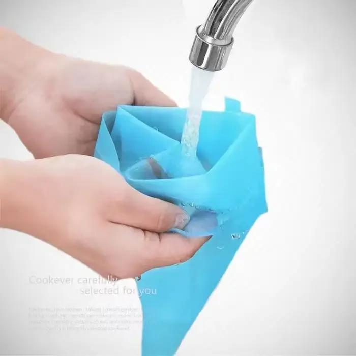 Sac à douille réutilisable en Silicone
