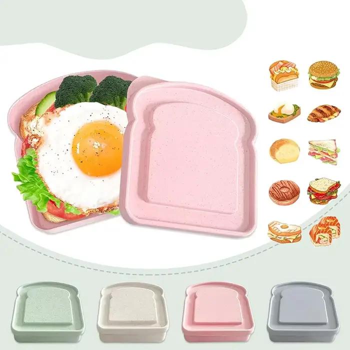 Boîte à lunch micro-ondable avec couvercle