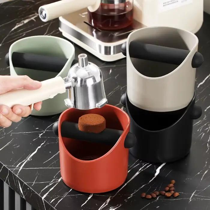 Boîte à expresso – Récipient pour marc de café Barista avec Base antidérapante