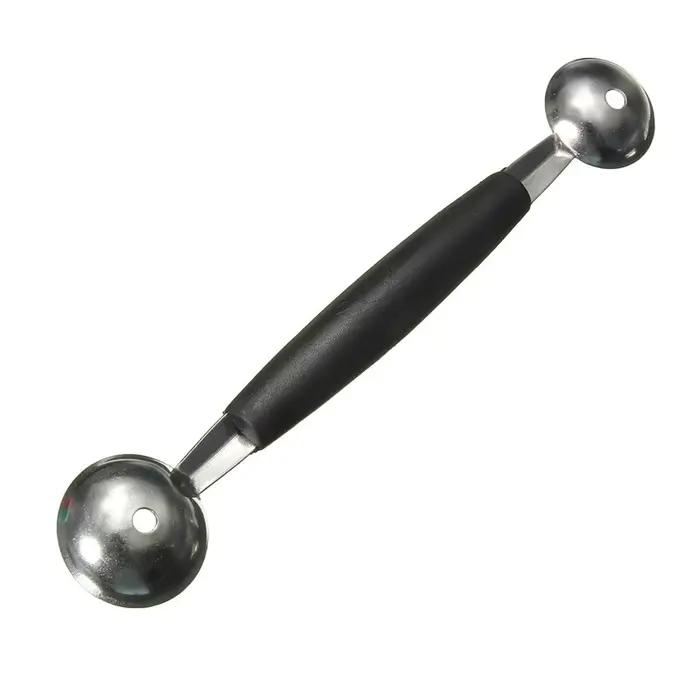 Cuillère à boules de melon en acier inoxydable pour fruits et légumes outil de cuisine pour préparer des desserts et plats artistiques occasions spéciales