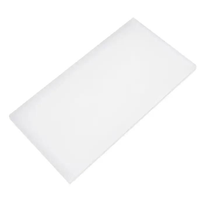QJH – planche à découper blanche en PVC de haute qualité, tapis de maillet en caoutchouc, outils d'artisanat du cuir pour couper des blocs de tampons de poinçonnage, 20x10cm