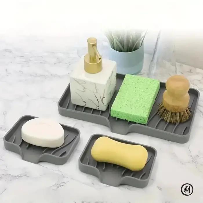 Plateau d'évier en Silicone avec vidange