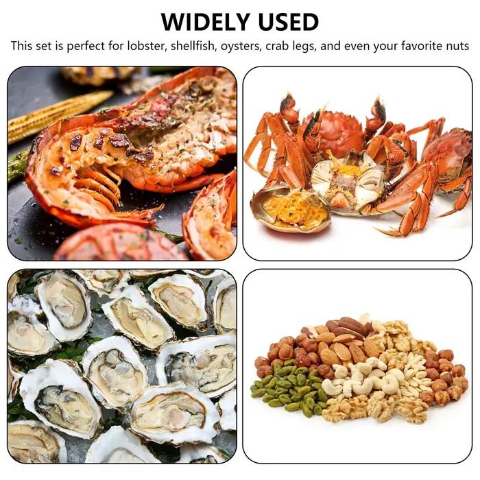 Ensemble d'outils pour fruits de mer, fourcommuniste à craquelins, coquille de crabe shlesscrab, outils de cuisine, 9 pièces, 12 pièces, 16 pièces