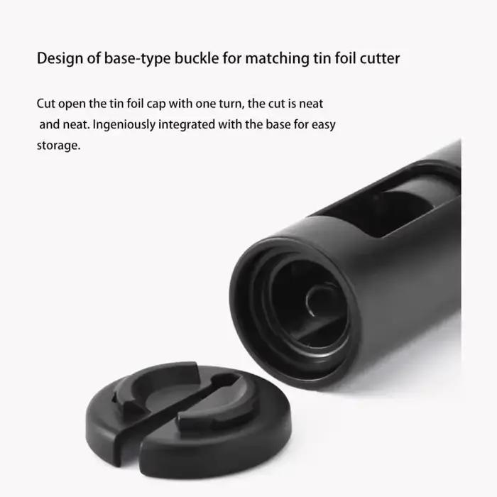 Tire-bouchon professionnel de sommelier avec coupe-capsule