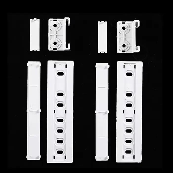 Kit universel de rails coulissants pour porte de réfrigérateur, rails de montage intégrés pour réfrigérateur