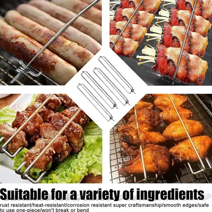 LMETJMA Fourchettes à Ailes de Poulet en Acier Inoxydable