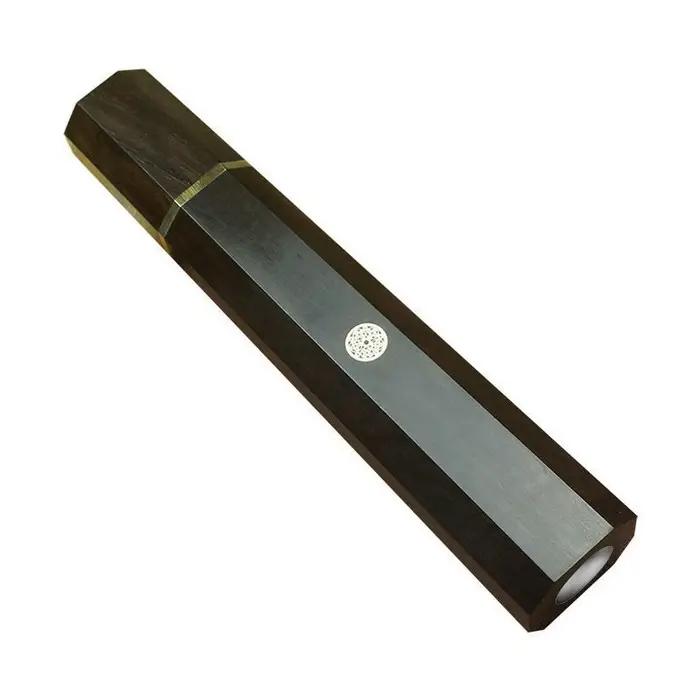 Manche de couteau en ébène noir