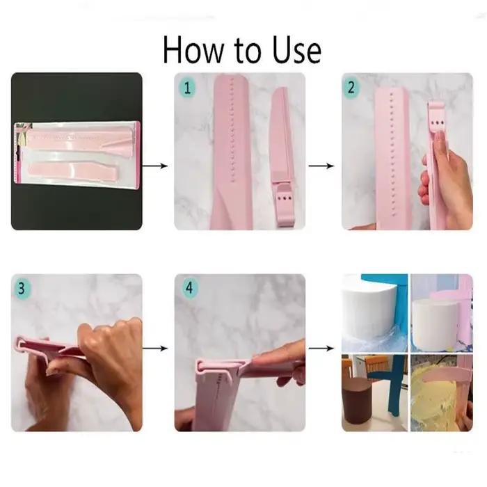 Grattoir à gâteau plus lisse