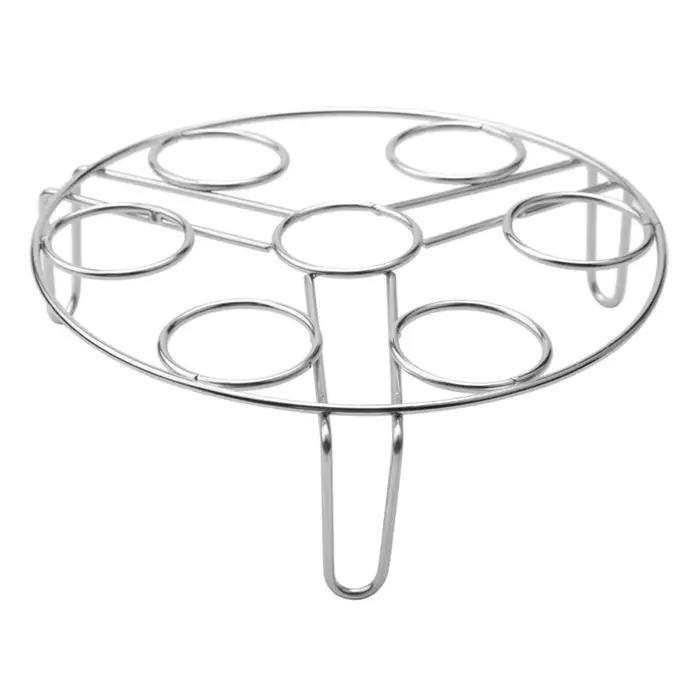 6Pcs/ensemble accessoires d'autocuiseur panier à vapeur en acier inoxydable avec support de cuiseur