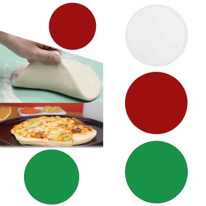 Couteau à pizza réutilisable en silicone de 13 pouces