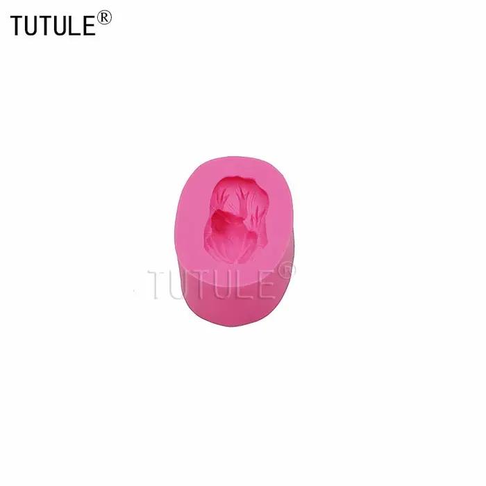 Moule à poussée Flexible petite grenouille