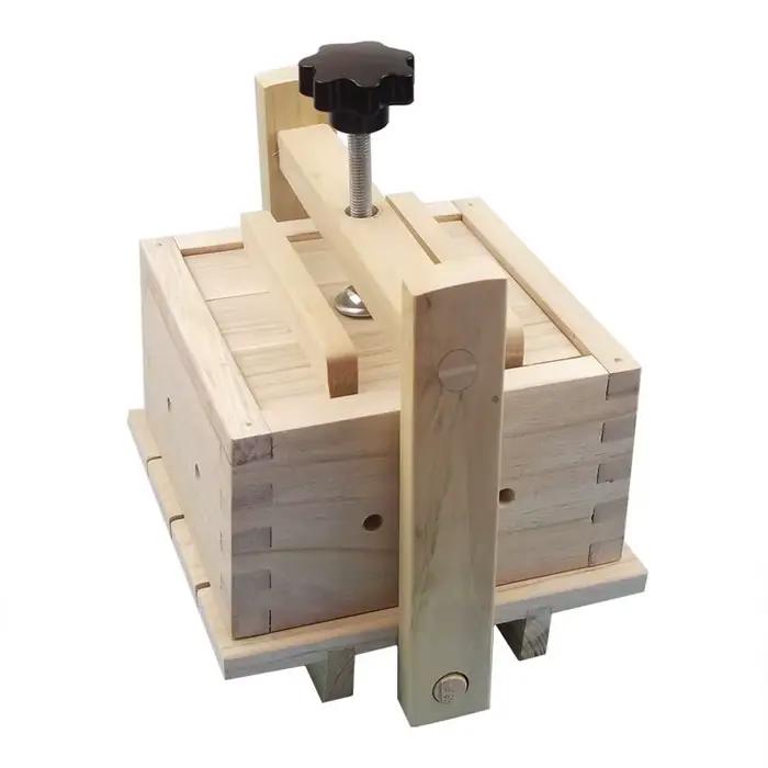 Ensemble de moules à pression en bois pour Tofu