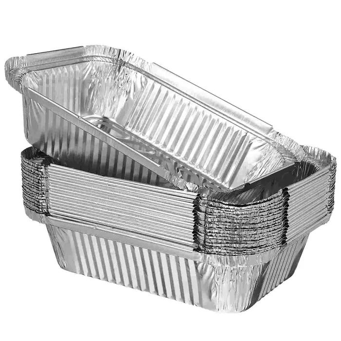 Plateau de four jetable en aluminium