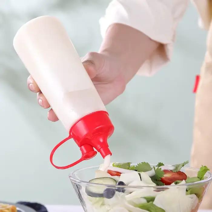 Bouteilles d'huile à condiments à presser