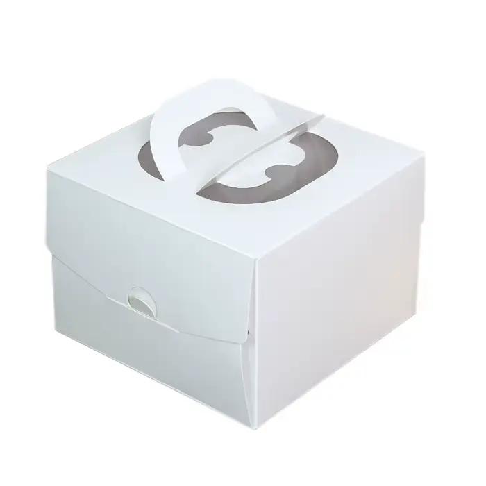 Boîte à gâteaux colorée en carton pour fête d'anniversaire enfant mariage noël saint valentin occaions spéciales 50 pièces lot