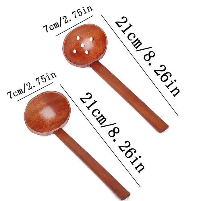 Cuillère à soupe japonaise en bois