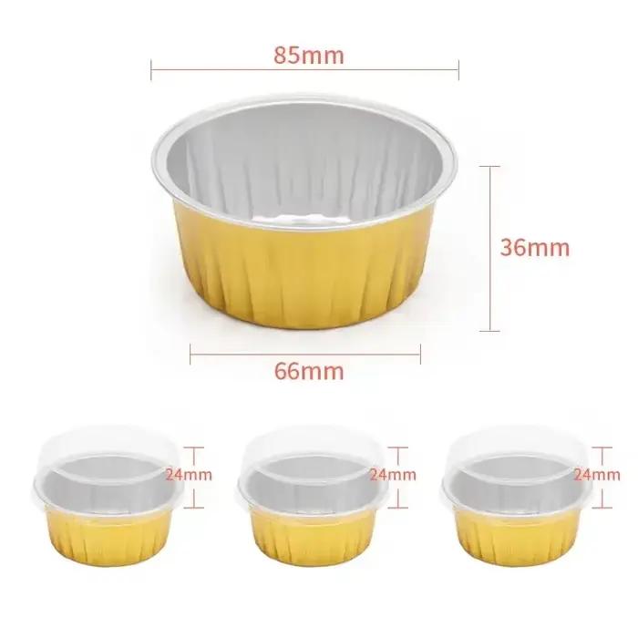 Moules à gâteaux jetables en aluminium foil de 125ml pour muffins cupcakes crème brûlée et autres desserts occasionnels多样化描述后，最后一行标题保持与示例格式一致，确保SEO长尾关键词丰富自然，吸引人且易读。