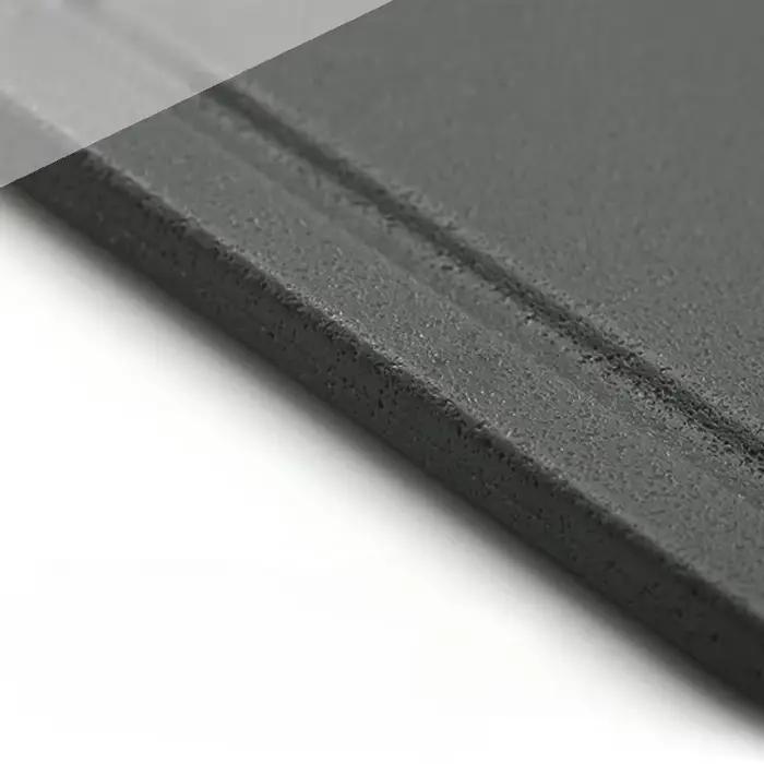 Planche à découper en plastique PP noir pur pour la cuisine domestique