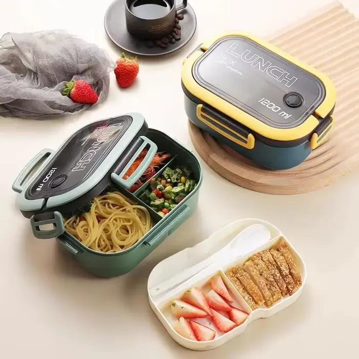 Fournitures de cuisine : Boîte alimentaire portable simple ou double couche