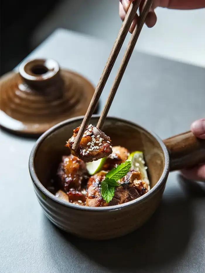 Casserole de Leurs oût avec couvercle, poterie d'aldéhyde, petite marmite à micro-ondes, claypot domestique, bouillie de riz, marmite à soupe haute température
