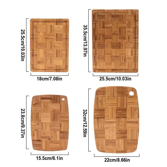 Planche à découper en bambou de qualité supérieure pour cuisine