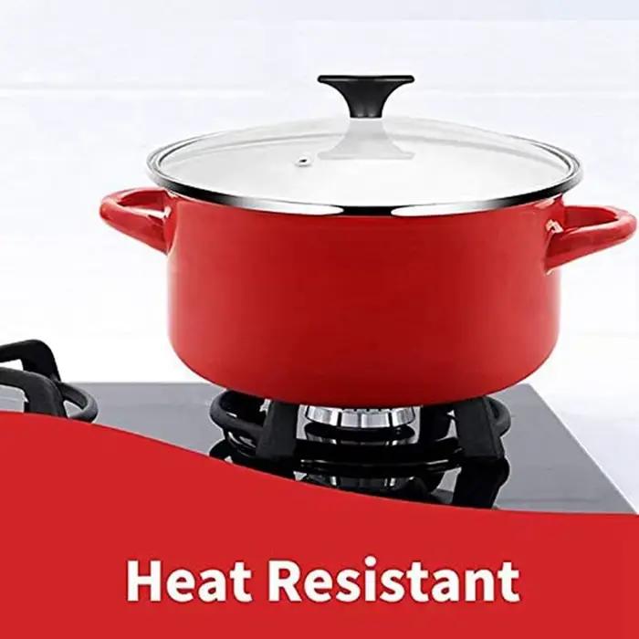 Bouton de remplacement pour four hollandais Le Creuset, boutons de remplacement en bakélite, poignée de couvercle de casserole, 2 ensembles