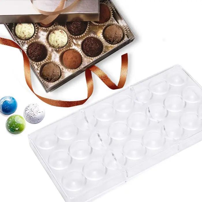 Moules à chocolat professionnels en polycarbonate