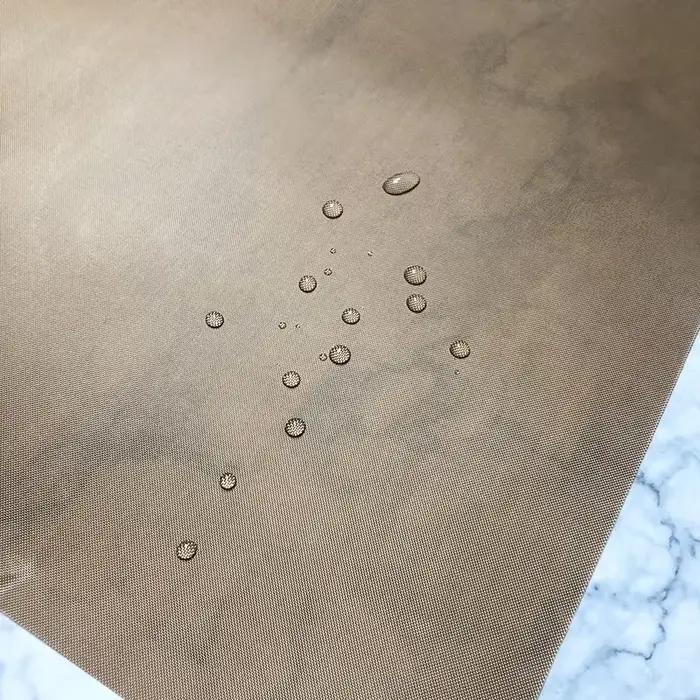 Tapis de cuisson réutilisable en fibre de verre résistant à la chaleur pour grills et fours, tapis antiadhésif pour pâtisserie et barbecue, tapis de cuisson lavable, outils de cuisine pour préparer des gâteaux, pizzas et viandes