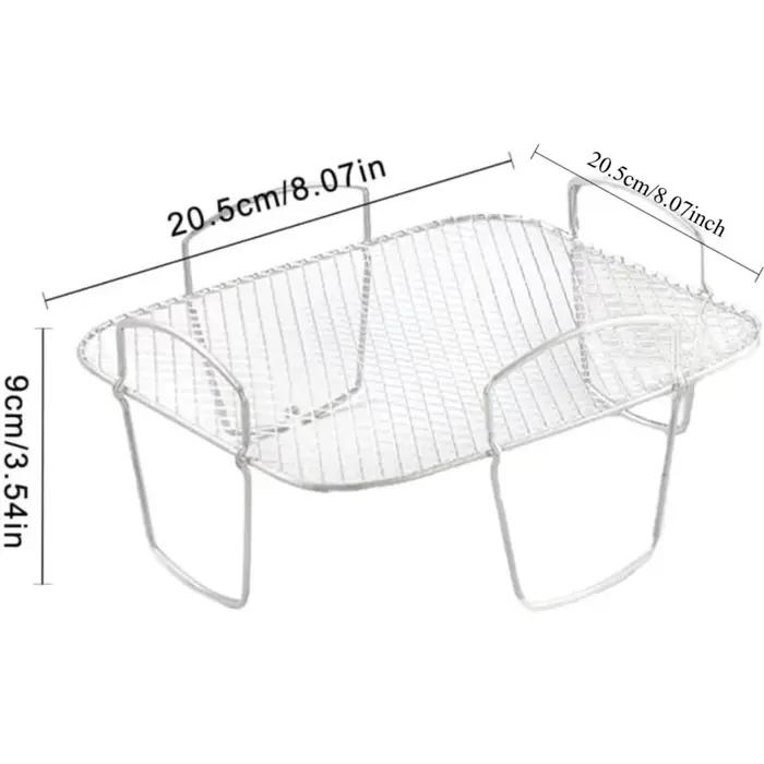 Panier de friteuse à air en acier durable