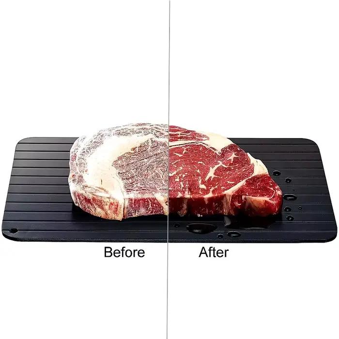 Plateau de dégivrage rapide pour viande congelée