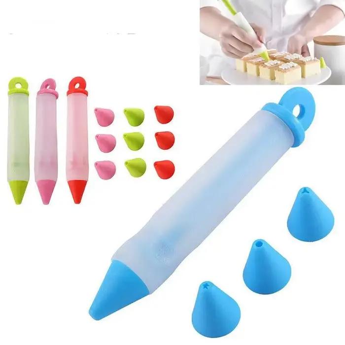 Stylo d'écriture alimentaire en Silicone