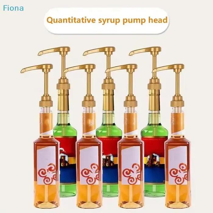 ✔ Lot de 6 distributeurs de sirop, bouteilles à pompe pour sirop de café, pompes de remplacement pour bouteilles de sirop standard de 750 ml