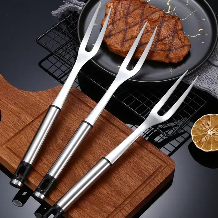 Fourchette à viande en acier inoxydable