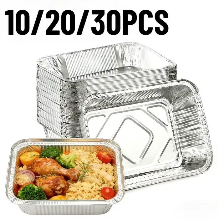Plateaux jetables en aluminium