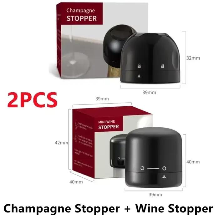 Bouchon de bouteille de vin réutilisable en silicone
