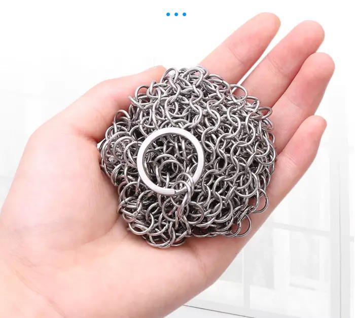 Net de nettoyage de cuisine en acier inoxydable