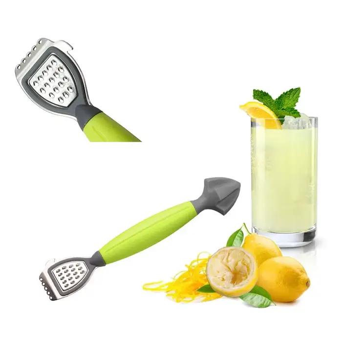 Râpe à citron avec poignée verte