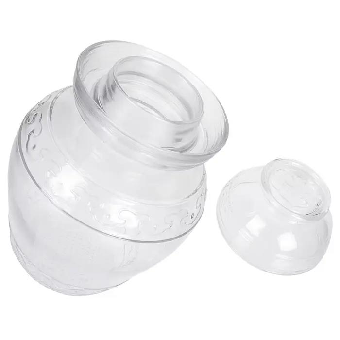 Bocal en verre hermétique pour fermentation de kimchi choucroute légumes grande capacité stockage alimentaire utilisation cuisine occaions spéciales cadeau