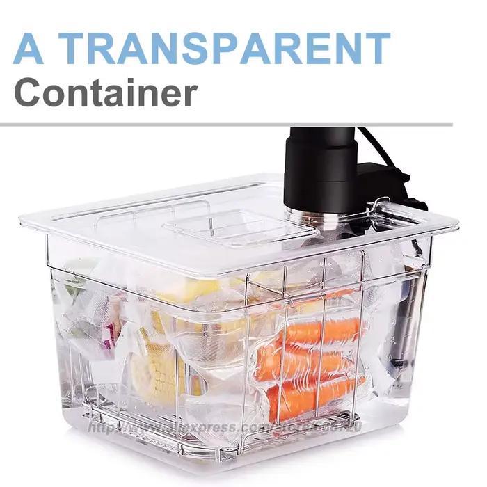 Récipient Sous Vide avec Lid-12qt
