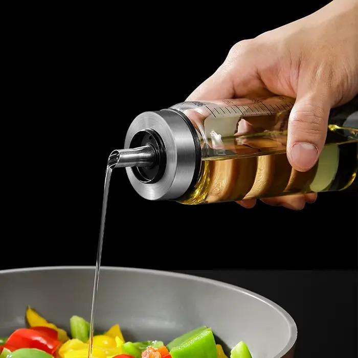 Bouteille en verre pour huile