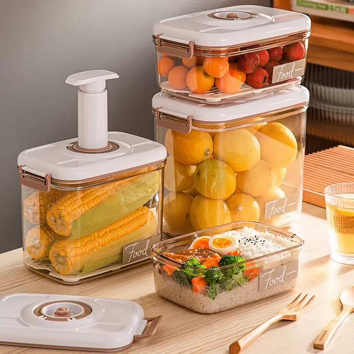 Boîte de rangement sous vide pour aliments