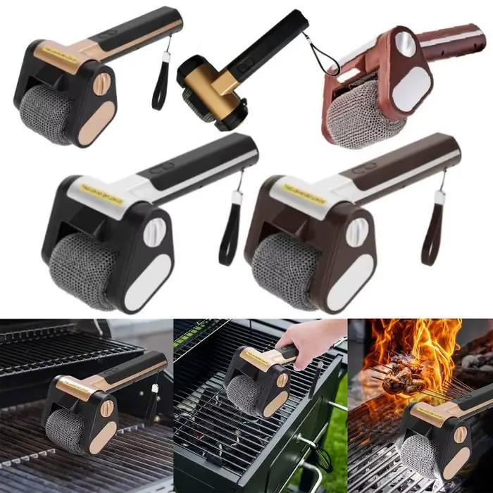 Brosse de gril à rouleau électrique 350 tr/min