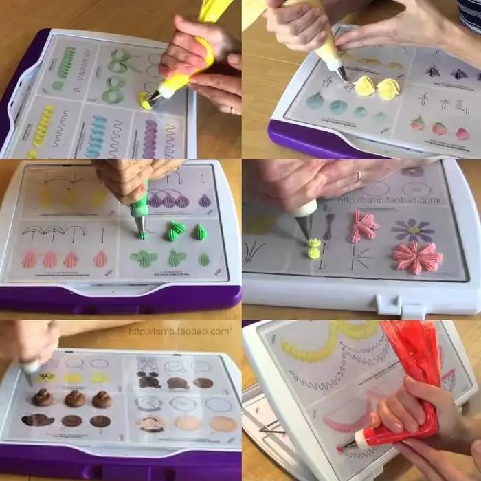 Planche à dessin pratique pour glaçage de gâteau