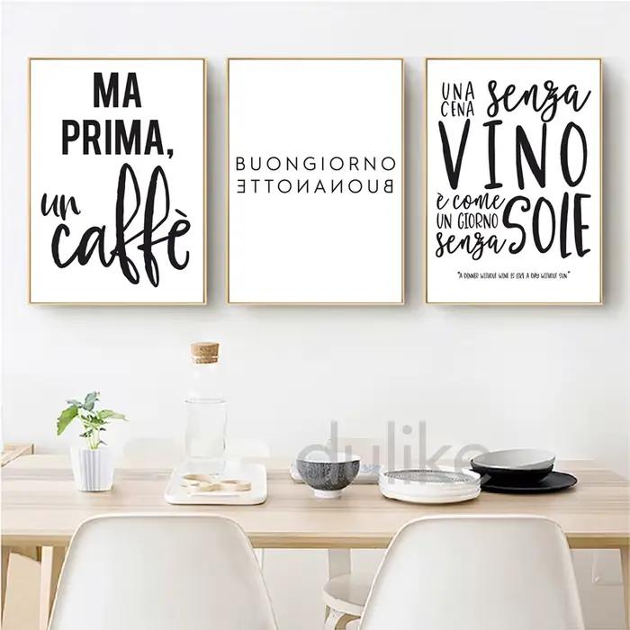 Impression d'art de types de pâtes italiennes, décor mural de cuisine, affiche de guide de pâtes, peinture sur toile, décoration de salle à manger et de restaurant, gérer